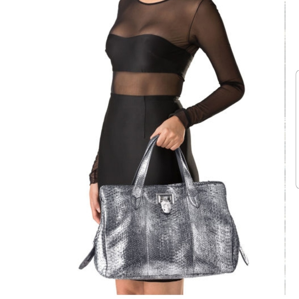 NEW Philipp Plein "Clotilde" Handle Bag